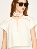 Mirth Top Merida Top in White