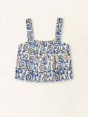 Mirth Top Monaco Tank in Blue Heka