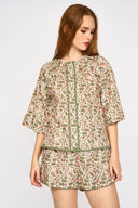 Mirth Top Somerset Top in Pink Cowrie