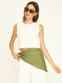 Mirth Top Symi Top in White