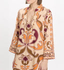 Miss June Dress Cruise Dress in Kaki