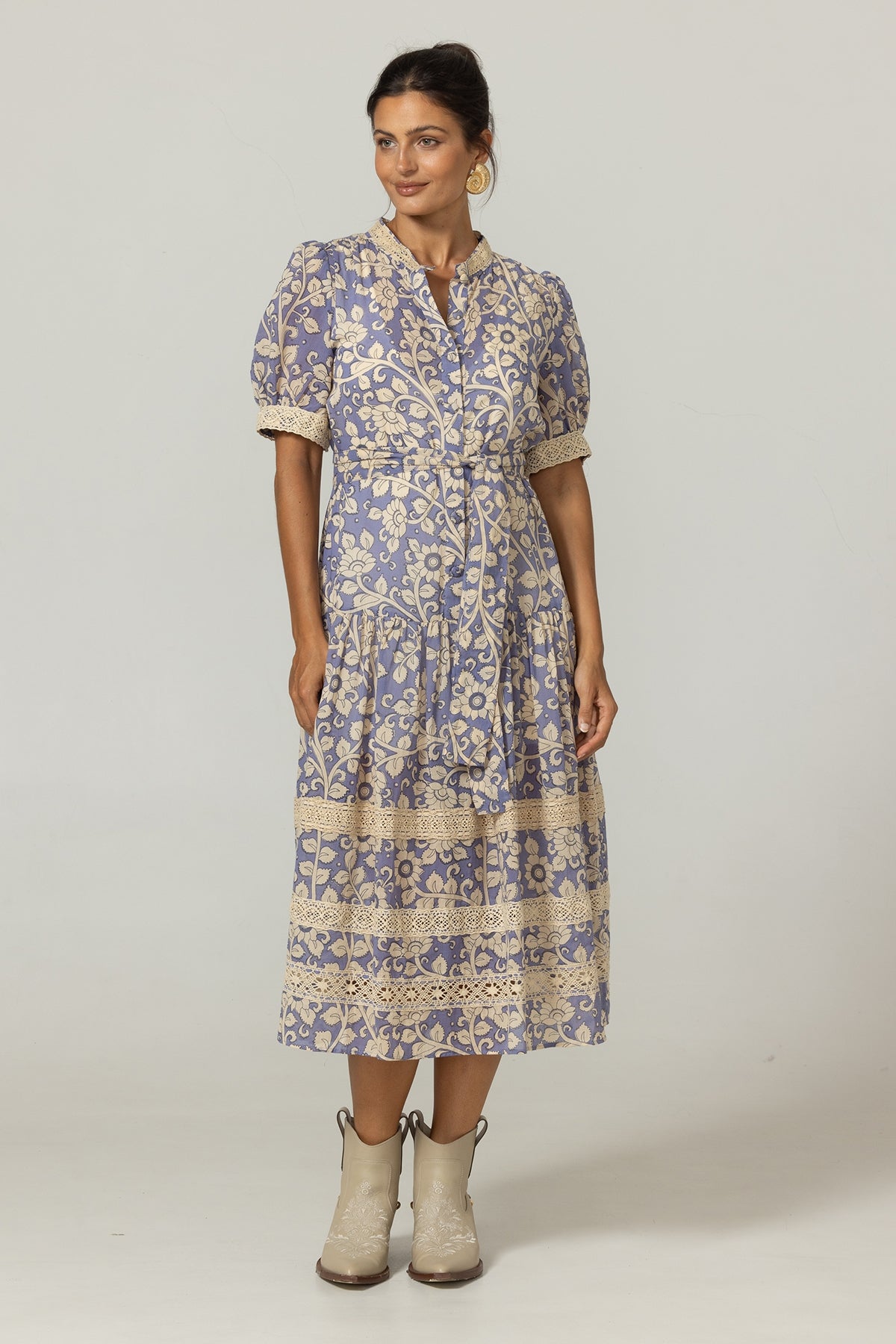 Lana Maxi Dress | Miss June Small / Medium / Blue Lana Maxi Dress | Miss June Small / Medium / Blue