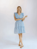 navyBLEU Dress The Christopher Dress in Blue Scale