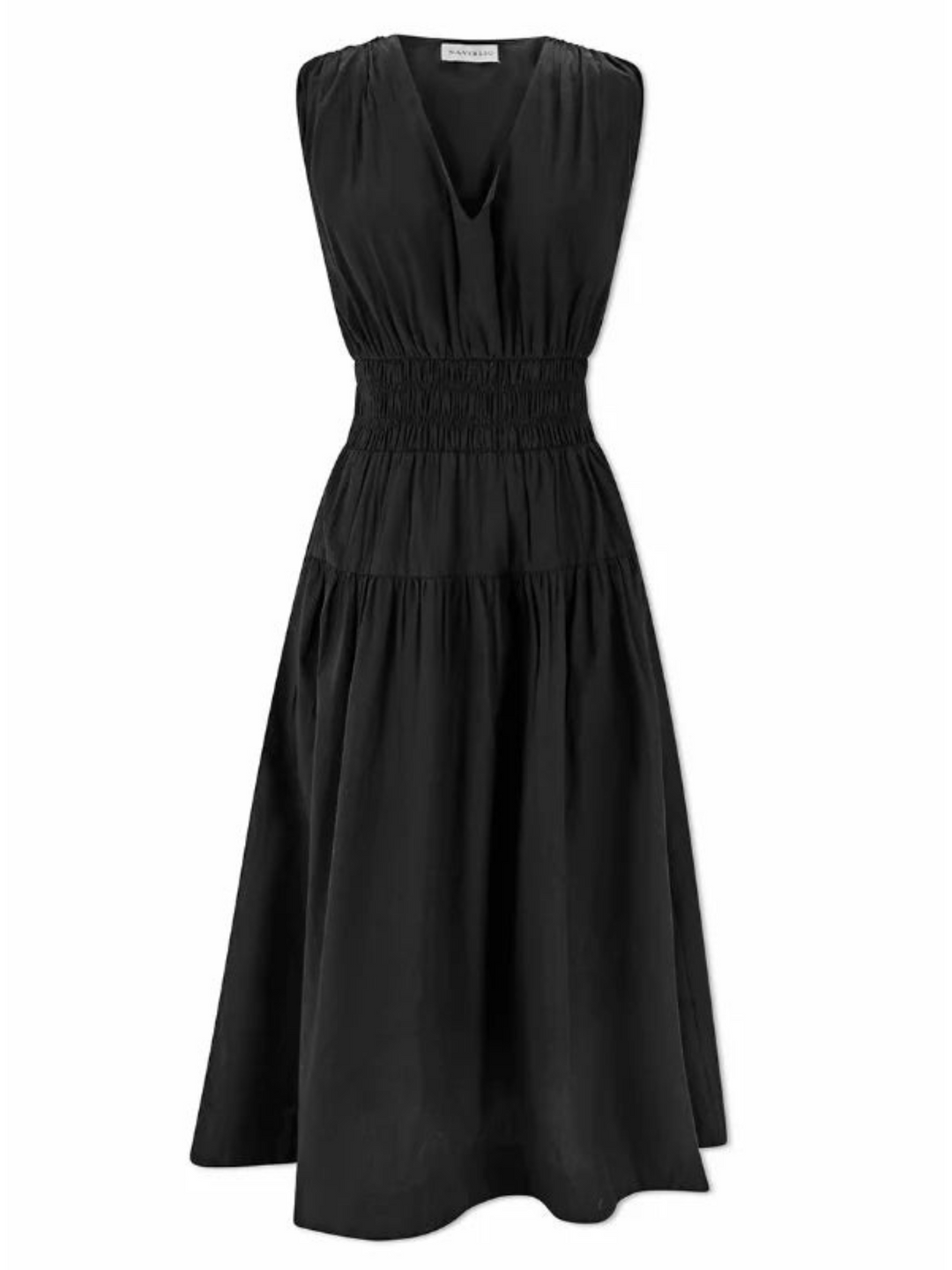 navyBLEU Dress The Eva Dress in Black