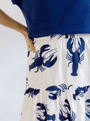 navyBLEU Skirt Navy Lobster Skirt