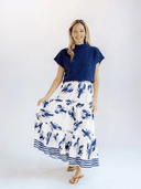 navyBLEU Skirt Navy Lobster Skirt