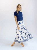 navyBLEU Skirt Navy Lobster Skirt