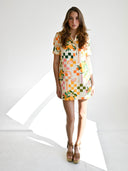 Never A Wallflower Dress Everything Short Sleeve Dress in Oranges