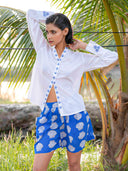 Nimo with Love Shorts Lilly Pilly Shorts in Blue Shells
