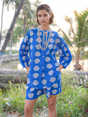 Nimo with Love Shorts Lilly Pilly Shorts in Blue Shells