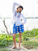 Nimo with Love Shorts Lilly Pilly Shorts in Blue Shells
