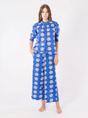 Nimo with Love Skirts Fennel Pants in Blue Shells