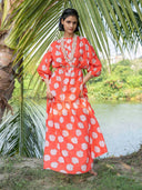 Nimo with Love Top Sassafras Blouse in Red Shells