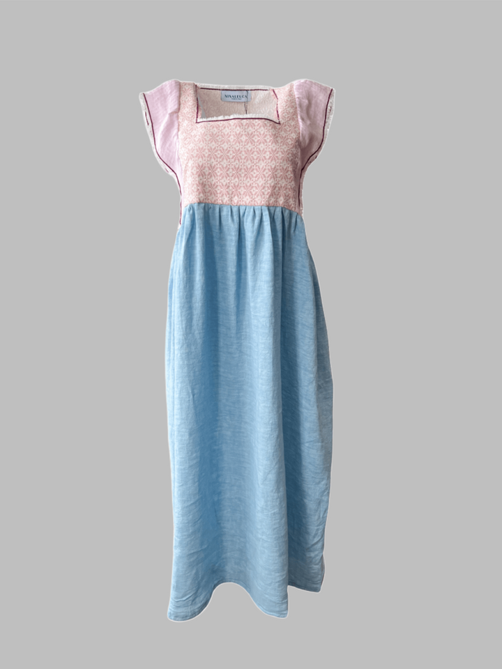 Nina Leuca Dress Jilly Long Dress in Blue
