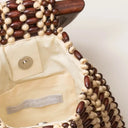 Noonday Collection Clutch Cocoa Beaded Bag