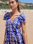 Odile Dress Erica Drop Dress in Navy Sun
