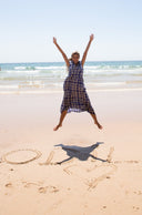 Odile Dress Erica Drop Dress in Navy Sun