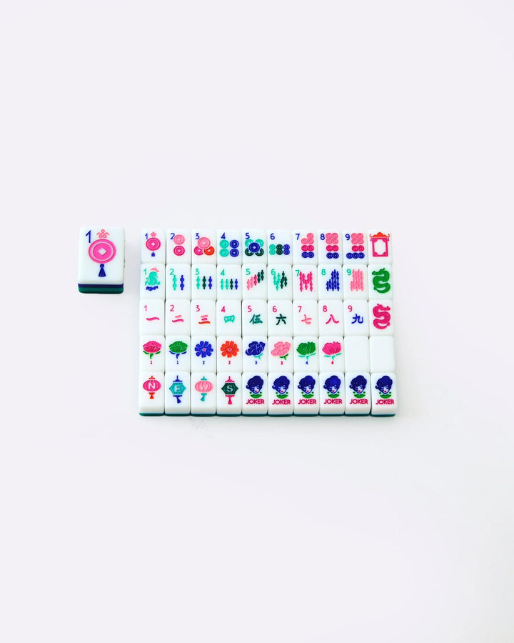 Oh My Mahjong Mahjong Travel Set Palm Beach Mahjong Travel Set