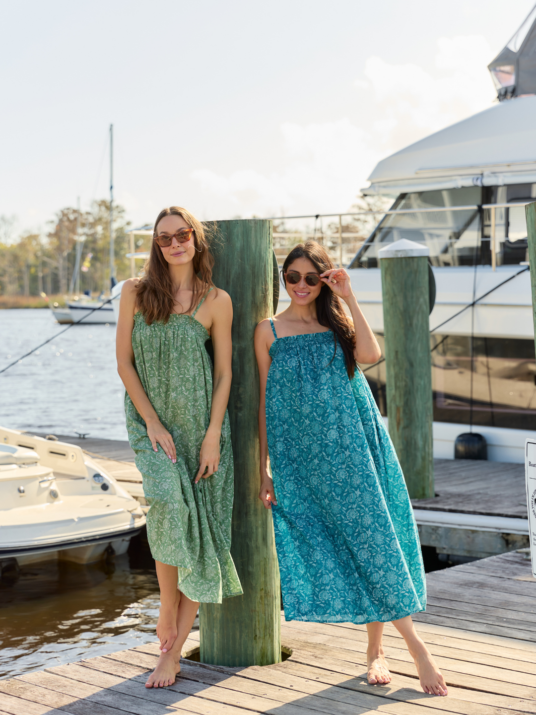 Olive Workshop Dress The Montauk Maxi | Green Garden