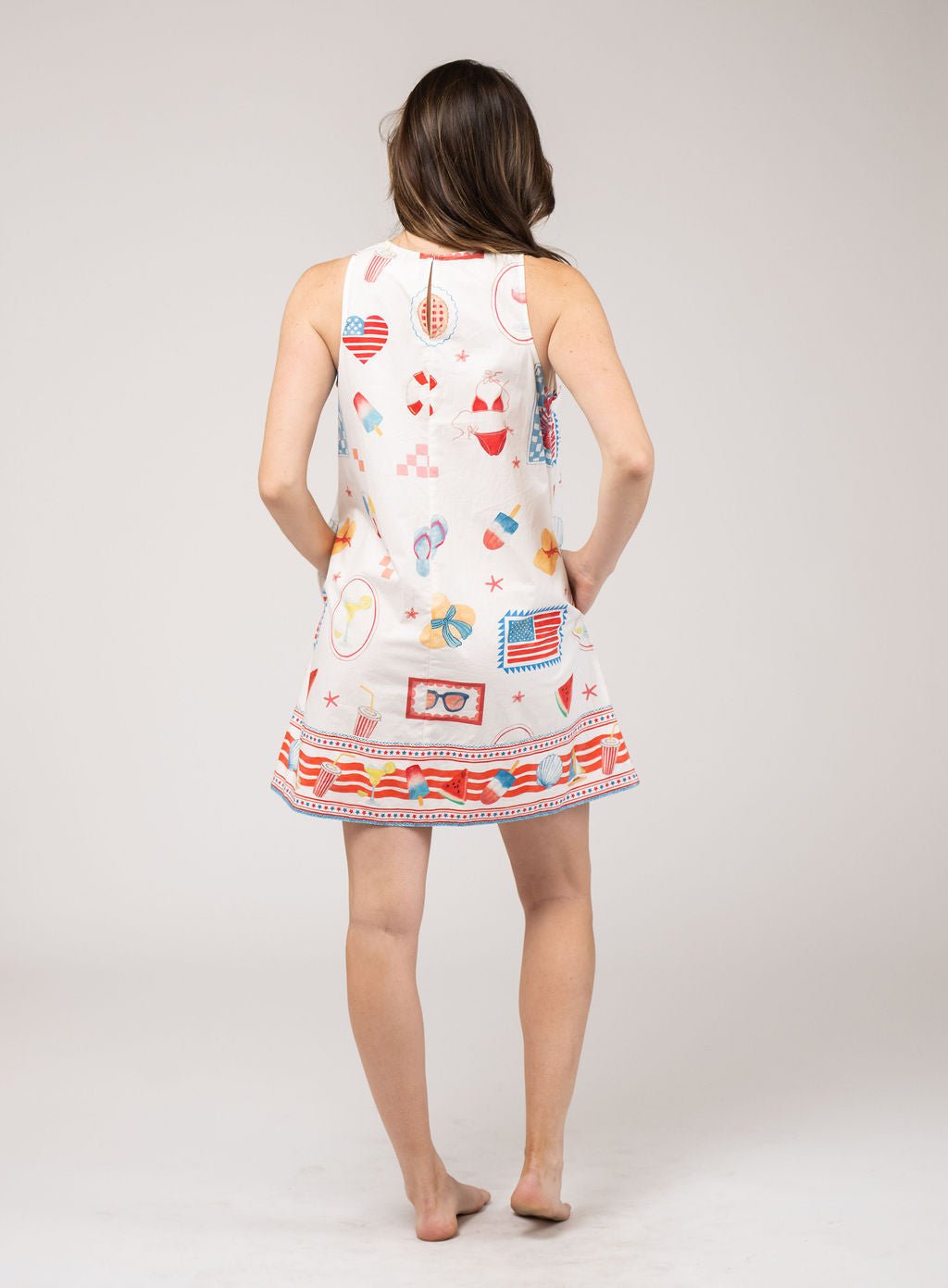 Olive Workshop | The Label Dress The Capri Shift | Americana