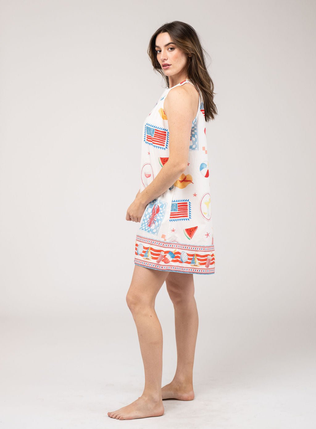 Olive Workshop | The Label Dress The Capri Shift | Americana