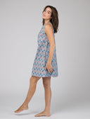 Olive Workshop | The Label Dress The Capri Shift | Blue Fleur
