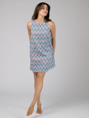 Olive Workshop | The Label Dress The Capri Shift | Blue Fleur