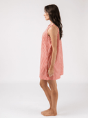 Olive Workshop | The Label Dress The Capri Shift | Coral Stripe