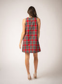 Olive Workshop | The Label Dress The Capri Shift | Holiday Tartan