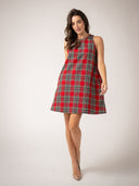 Olive Workshop | The Label Dress The Capri Shift | Holiday Tartan