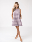 Olive Workshop | The Label Dress The Capri Shift | Violet Wave