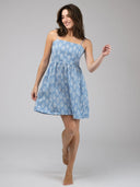 Olive Workshop | The Label Dress The Malibu Mini | Blue