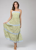 Olive Workshop | The Label Dress The Mallorca Maxi | Sage Daisy