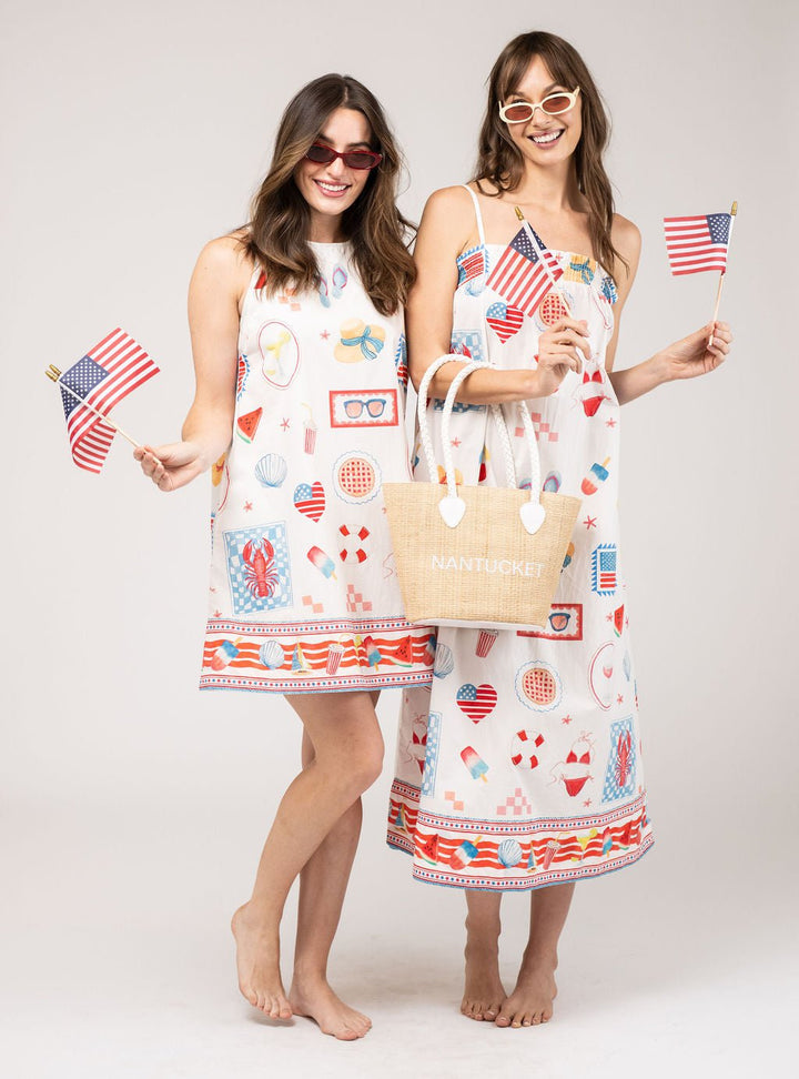 Olive Workshop | The Label Dress The Montauk Maxi | Americana
