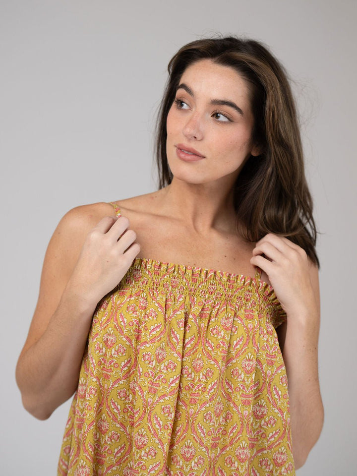 Olive Workshop | The Label Dress The Montauk Maxi | Citrus