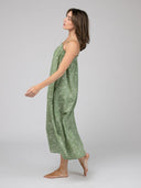Olive Workshop | The Label Dress The Montauk Maxi | Green Garden