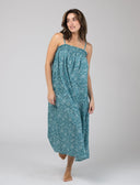 Olive Workshop | The Label Dress The Montauk Maxi | Ocean Garden
