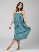Olive Workshop | The Label Dress The Montauk Maxi | Ocean Garden