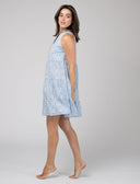 Olive Workshop | The Label Dress The Newport Mini | Blue Daisy