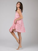 Olive Workshop | The Label Dress The Newport Mini | Pink Daisy