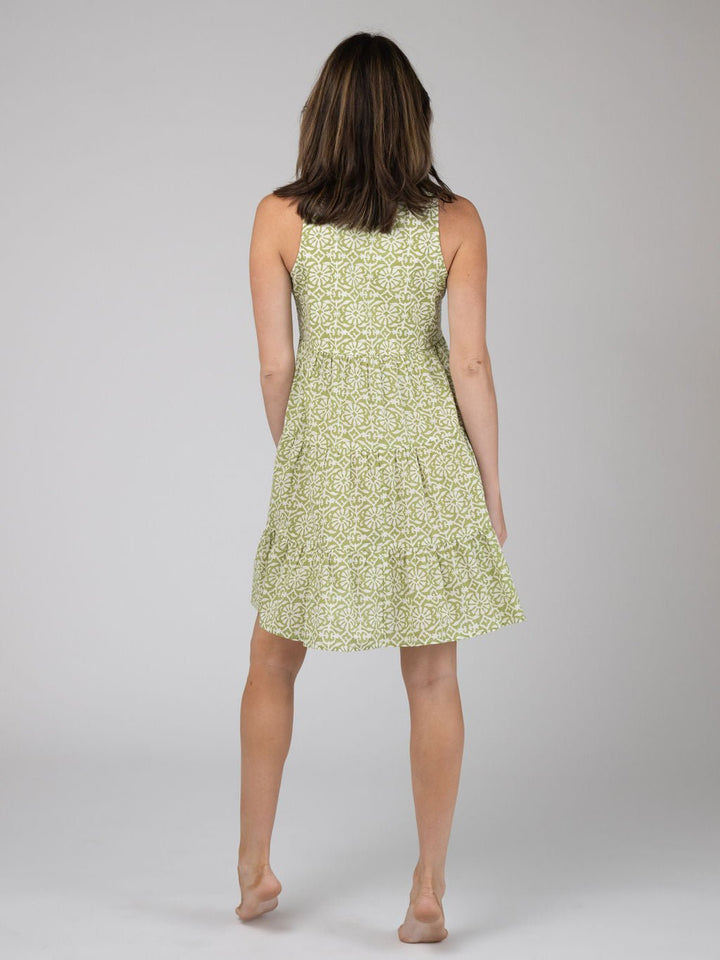 Olive Workshop | The Label Dress The Newport Mini | Sage Daisy