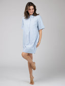 Olive Workshop | The Label Dress The Sconset Shirt Dress | Blue Stripe