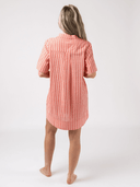 Olive Workshop | The Label Dress The Sconset Shirt Dress | Coral Stripe