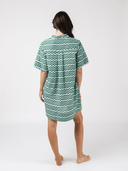 Olive Workshop | The Label Dress The Sconset Shirt Dress | Cyan Wave