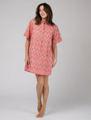 Olive Workshop | The Label Dress The Sconset Shirt Dress | Pink Fleur
