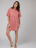 Olive Workshop | The Label Dress The Sconset Shirt Dress | Pink Fleur