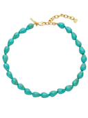 Turquoise Baroque Collar Necklace
