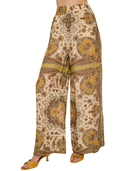Jocelyn Pant in Kaleidoscope Scarf Print
