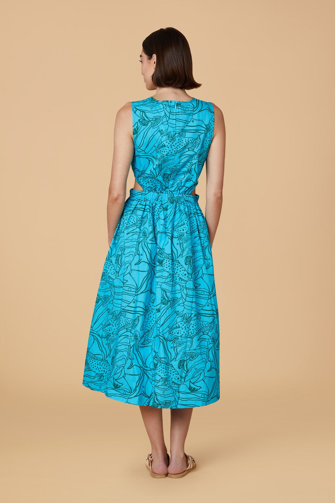 Olivia by Livro Dress Betsy Dress in Reef Reverse