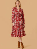 Olivia by Livro Dress Sloan Dress in Rust